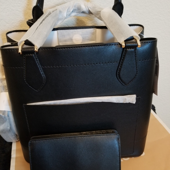 Michael Kors black Satchel set - Picture 3 of 7